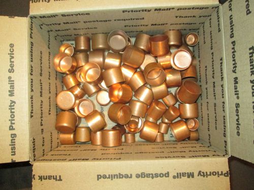 Coppers Fittings Mixed Caps Lot *New* Almost 60 Pcs.