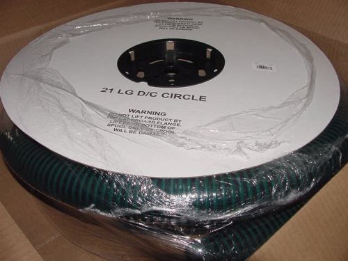 Watts rcsv 2&#034; x 25&#039; suction hose helical pvc stiffener green helix clear tubing for sale