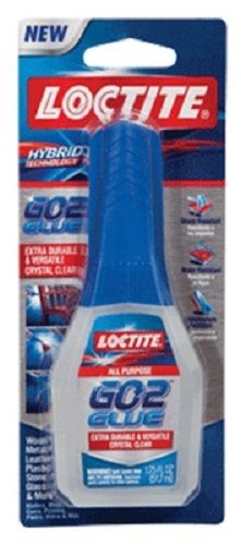 Henkel, 2 Pack, Loctite Go2, 1.75 OZ, True All Purpose Glue