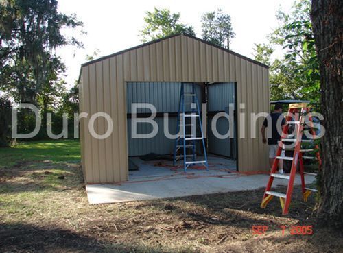 DuroBEAM Steel 25x30x10 Metal Building Kits DIY Prefab Garage Storage Workshop