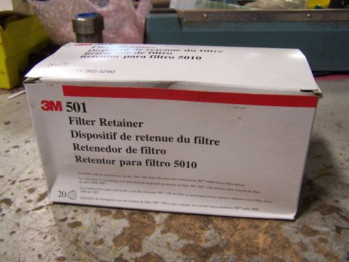 (20) NEW 3M 501 FILTER RETAINER LOT OF 20
