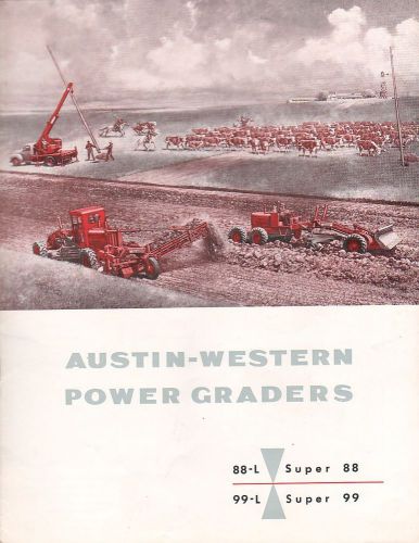 Equipment Brochure - Austin-Western - Super 88 99 L Power Motor Graders (E1703)