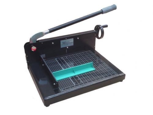 Use SG®-198 12&#034; HEAVY DUTY Guillotine Stack Paper Cutter Trimmer + Cutting Stick