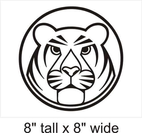 2X Lion Face Silhouette Funny Car Vinyl Sticker Decal Truck Window Laptop FD83