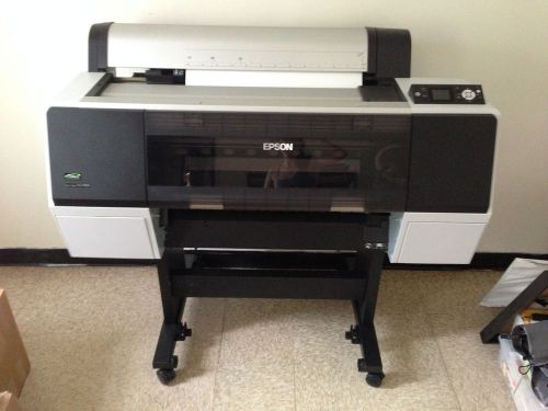 Epson stylus pro 7900 large wide format 24&#034; inkjet printer w/ ink &amp; accessories for sale