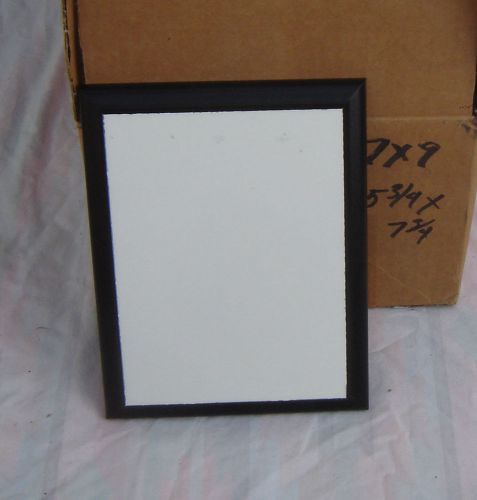 Dye Sublimation Blanks: 7 - Small Black Frame 7X9 Plaques