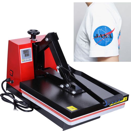 Digital Clamshell Heat Press Transfer T-Shirt Sublimation Machine 15&#034; x 15&#034;1600w