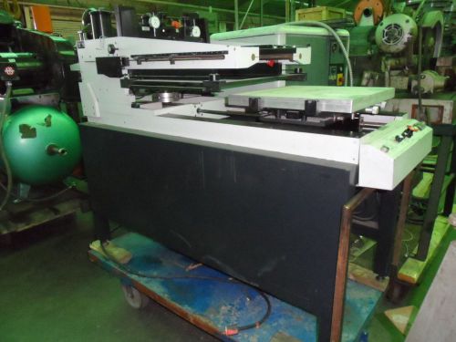 MPM Corp SP-200 Semi Automatic Screen Printer / 18” x 16” Board 20” x 20” Frame