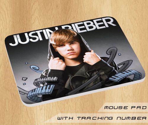 New Justin Bieber Logo Mousepad Mouse Pad Mats Hot Game