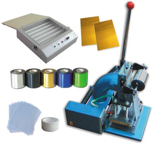 Hot  foil stamping press home  business start package for sale
