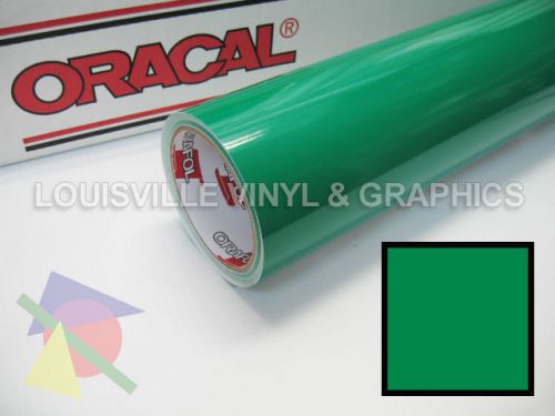 1 roll 24&#034; x 5 yds grass green oracal 651 sign &amp; graphics cutting vinyl for sale