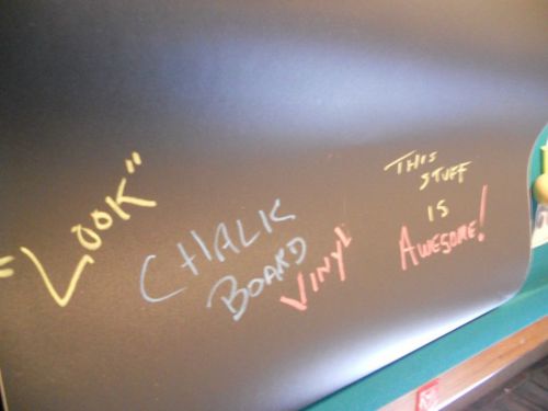 Chalktalk high quality chalkboard sign vinyl 24&#034;x36&#034; chalk talk repositionable for sale