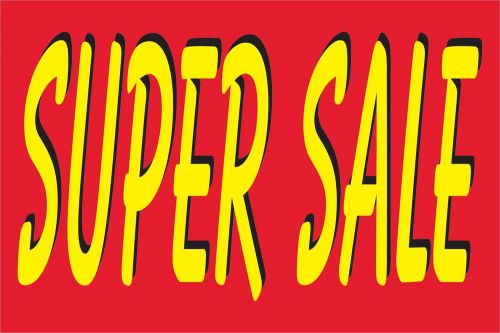 Super Sale Vinyl Sign Banner /grommets 2&#039;x3&#039; made in USA rv23