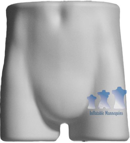 Male Brief Form  - Hard Plastic, White