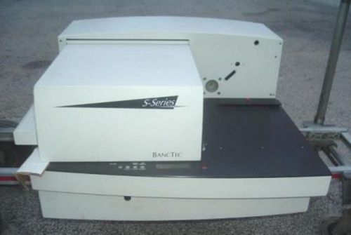 Banctec s-series check reader, document scanner for sale