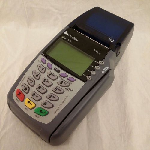 Verifone Vx510 Credit Card Reader Terminal Machine Omni 5100 POS no adapter