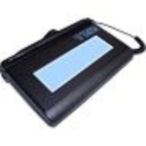 Topaz t-lbk462-b-r signaturegem 1x5 serial backlit pad as is for sale