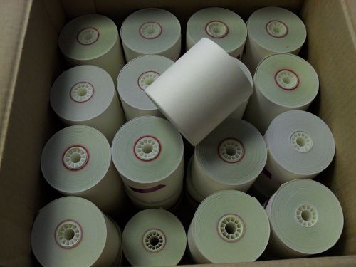 22 rolls carbonless paper, ncr pos cash register receipts, cc printer 3&#034; x 95 ft for sale