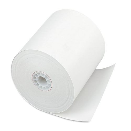 Pm one-ply thermal cash register/point of sale roll 3&#034; x 225 ft, white 24/carton for sale