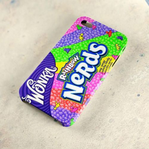 Wonka Rainbow Nerds Candy A26 Samsung Galaxy iPhone 4/5/6 Case