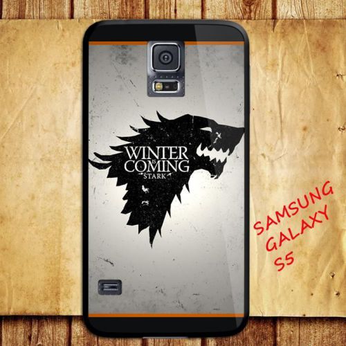 iPhone and Samsung Galaxy - Game of Thrones Winter is Coming Stark Logo - Case