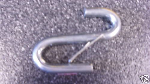 Cal-hawk czss6 3/8&#034; s hook with safety spring 2 pieces for sale