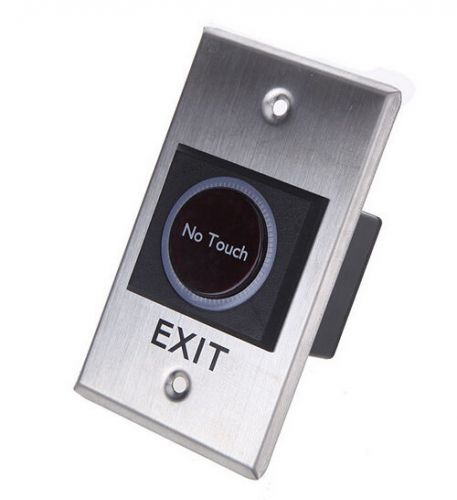Sensor Switch Door Infrard No Touch Request Release Exit Button with LED light