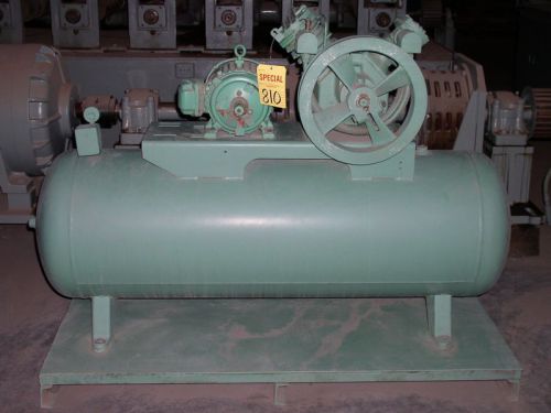 5 hp ingersol rand model 242-5d tank type air compressor for sale