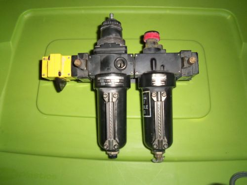 Norgren pneumatic air cpmpressor regulator filter lubricator shut-off valve for sale
