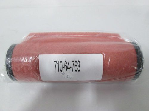 New leybold 710-64-763 red 1-5/8in id 9 in pneumatic filter element d284809 for sale