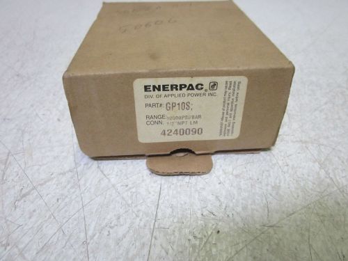 ENERPAC GP-10S GAUGE 0-10,000 PSI *NEW IN A BOX*