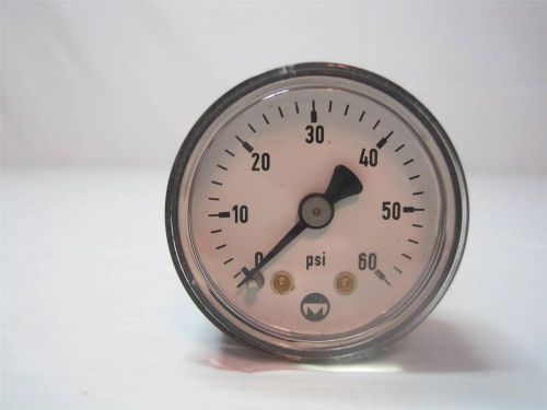 7787 hynautic 60 psi air pressure gauge small face 1/8&#034; free shipping usa for sale