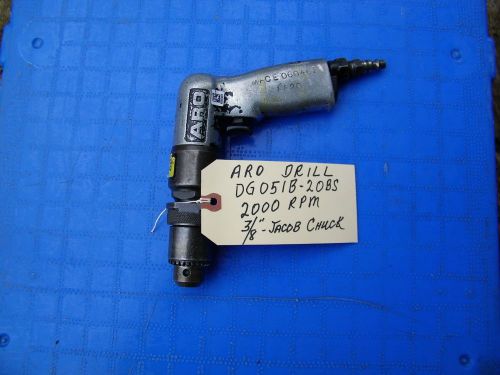 Aro-pneumatic drill - dg051b-20bs, 2000 rpm. 3/8&#034; jacobs chuck. for sale