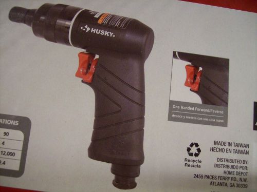 NEW HUSKY 1/4&#034; IMPACT DRIVER #H4340 Great Gift Great Deal $89.99 @ Home Depot!!