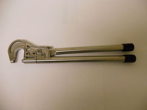 Hand rivet squeezer 1 1/2&#034; reach stainless steel  top quality ***new*** for sale