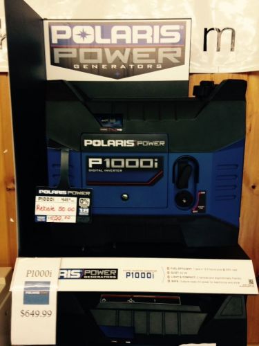 Polaris p1000i gasoline portable generator for sale