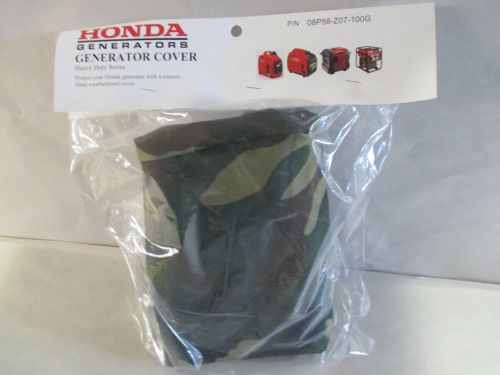 Genuine Honda 08P58-Z07-100G Camouflage Heavy Duty Generator Cover EU2000i OEM