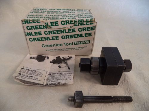 Greenlee Textron 7/8&#034; 22.4mm Square Punch Unit 60259 Tool EUC Retails $280 Rare