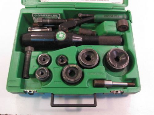 GREENLEE HYDRAULIC PUNCH DRIVE 7804SB WITH CASE
