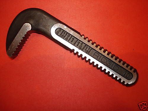 RIDGID 31605 REPLACEMENT HOOK JAW FOR 10&#034; PIPE WRENCH