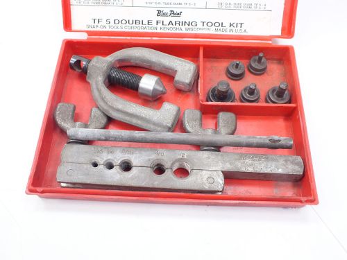 BLUE-POINT TOOLS DOUBLE FLARING TUBING TOOL KIT TF5A - MADE IN USA