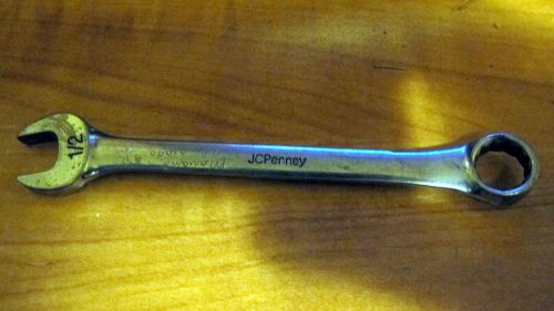 Vintage JC Penney 1/2&#034; combination box wrench  USA quality 3454