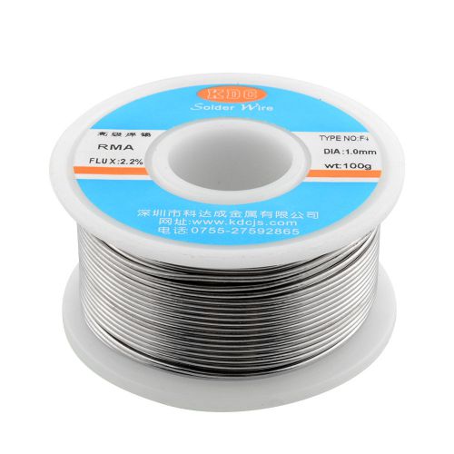New 1 Roll 60/40 100g 1.0mm Tin Wire Solder Soldering for Electrical Electronic