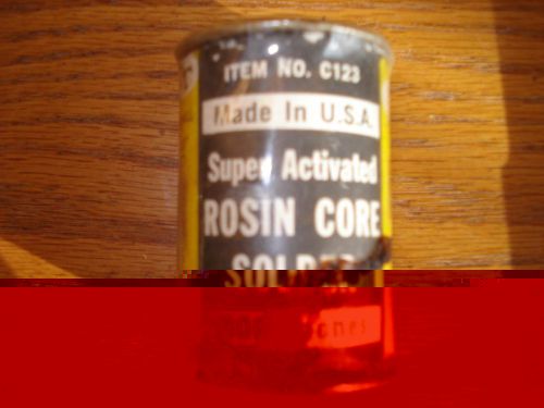 Super Activated Rosin Core Solder