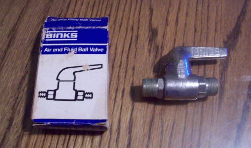 Binks Air and Fluid Ball Valve #72-21712