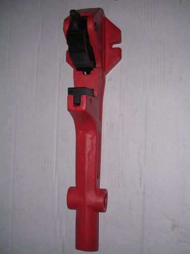New foot wrench no pipe wrench 1-1/4-2 ridgid rothenberger collins pipe threader for sale
