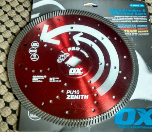 NEW OX-PU10-10 UNIVERSAL HARD BLADE FOR HAND HELD SAWS , FREE SHIPPING