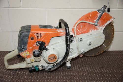 Stihl (ts700) 14&#034; gas concrete cut off saw+diamond blade/#djj for sale