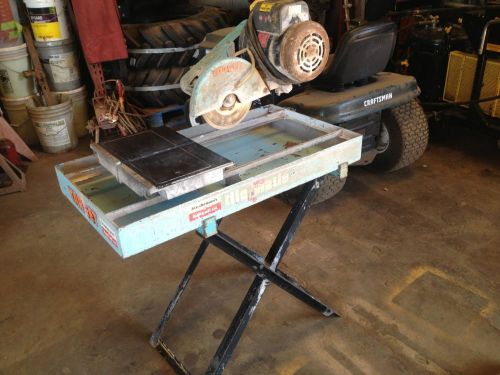 Target Tile Masonry Saw Model TA10100 Tile-Matic