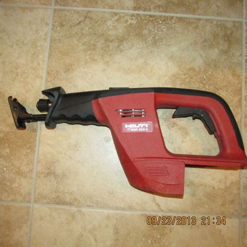 hilti WRS  650-A  24V cordless reciprocating saw bare tool only  NICE